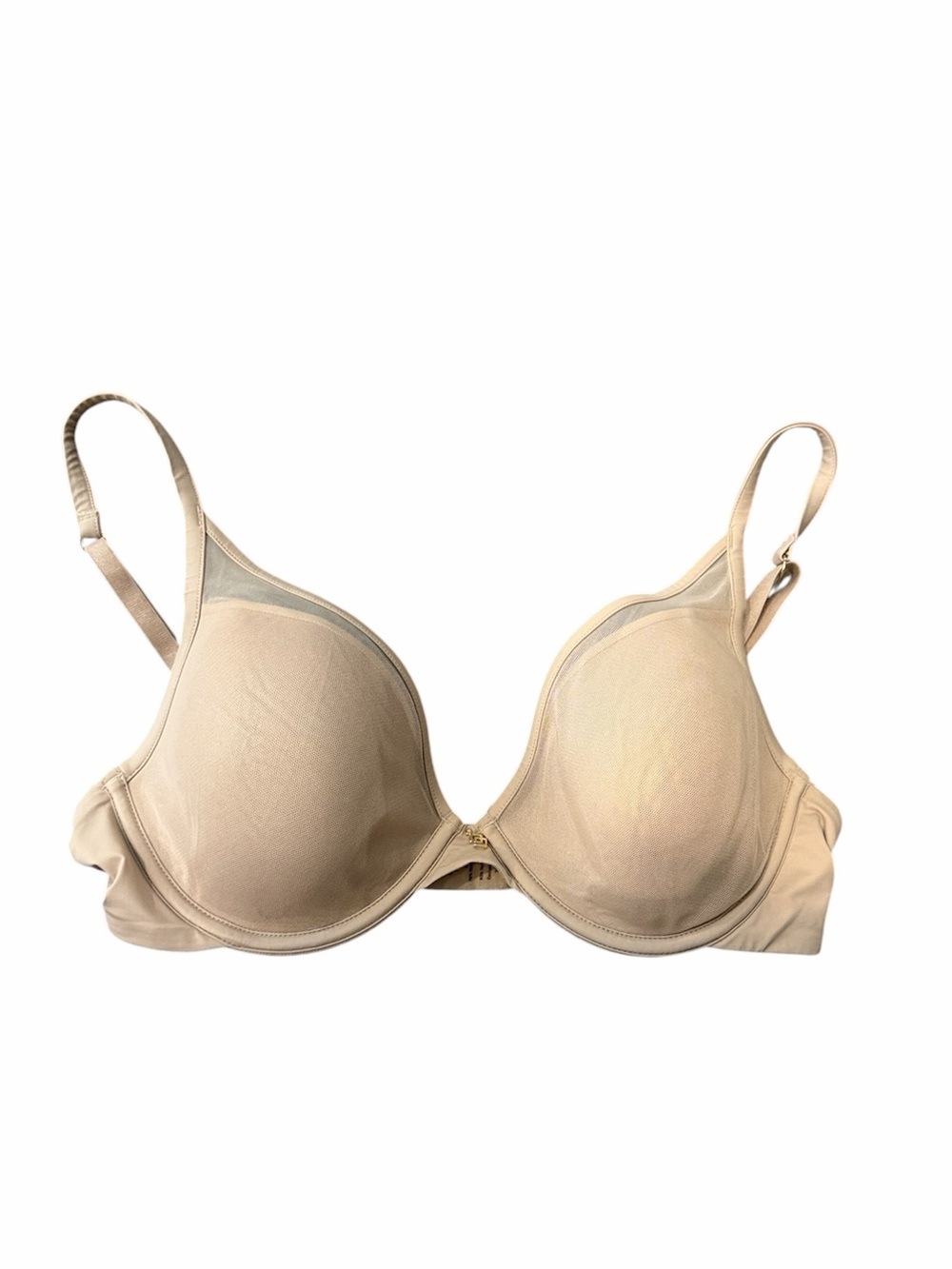 Third Love nude classic uplift plunge bra size 34c 1/2
